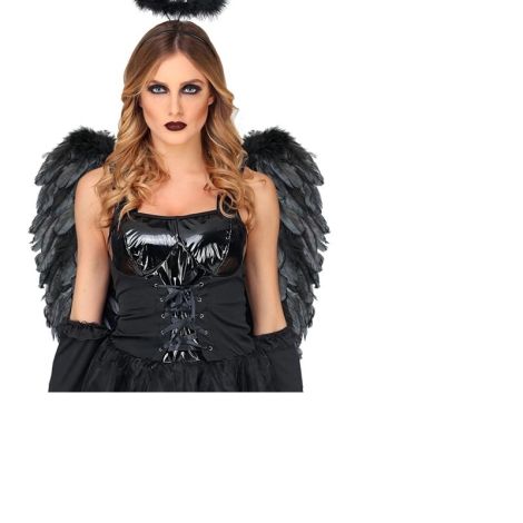 Aripi Pene Negre Widmann - Costum de Senzație - imagine 3