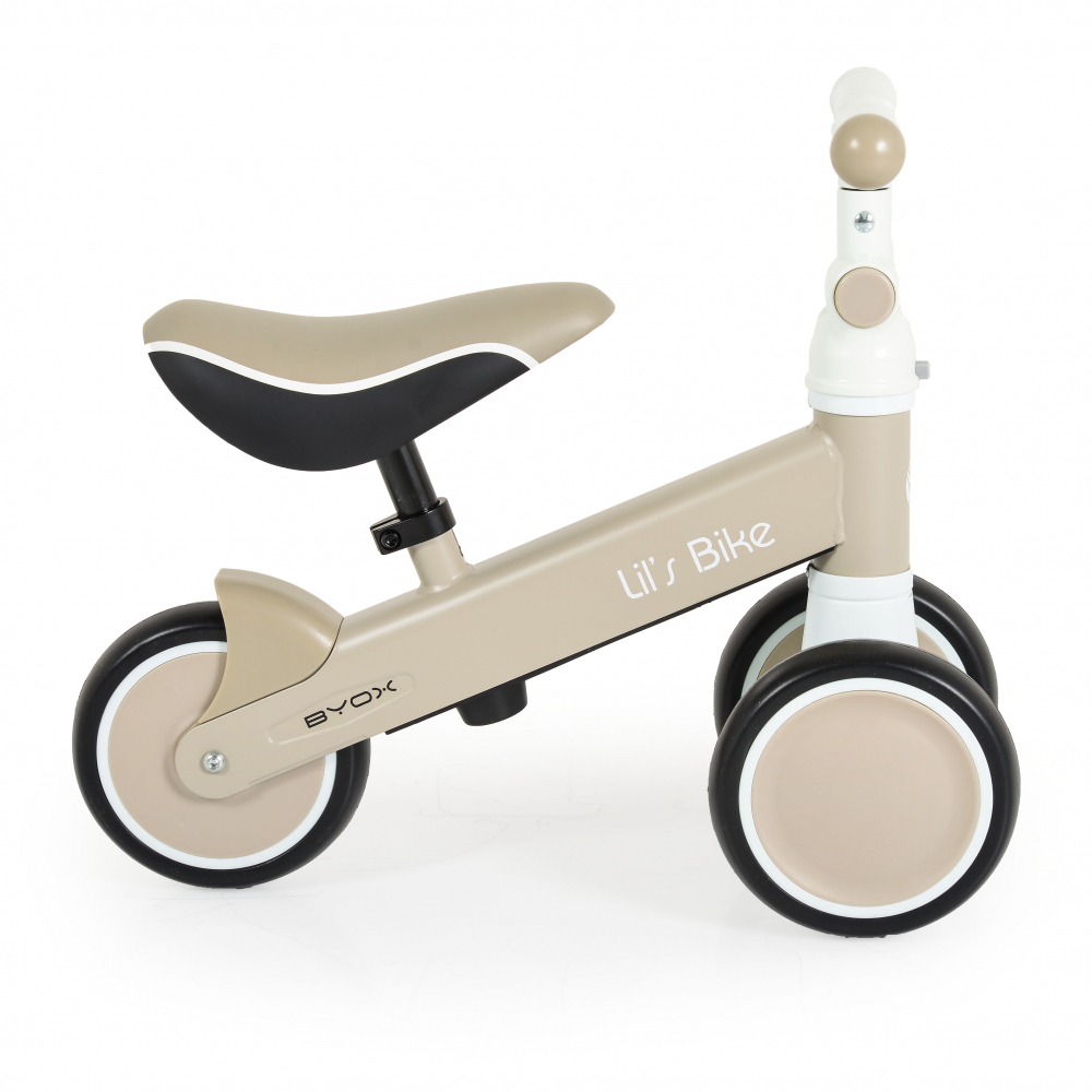 Tricicleta Echilibru Byox Beige | 1-3 Ani - imagine 4
