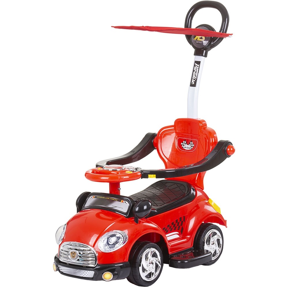 Masinuta Chipolino Super Car Rosie cu Maner - imagine 5