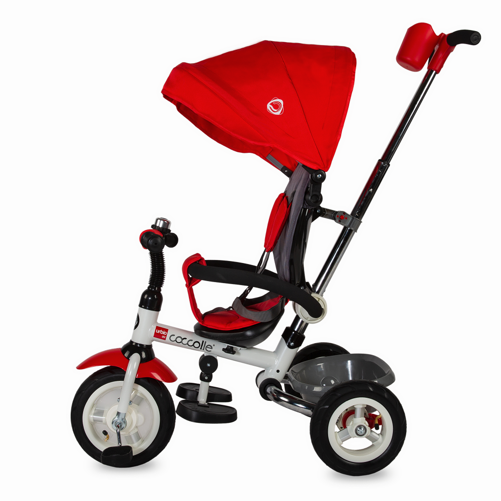 Tricicleta Coccolle Urbio Air Red Pliabilă - imagine 2