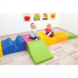 Traseu Motricitate Bebeluși Moje Bambino, 8 Elemente - imagine 3