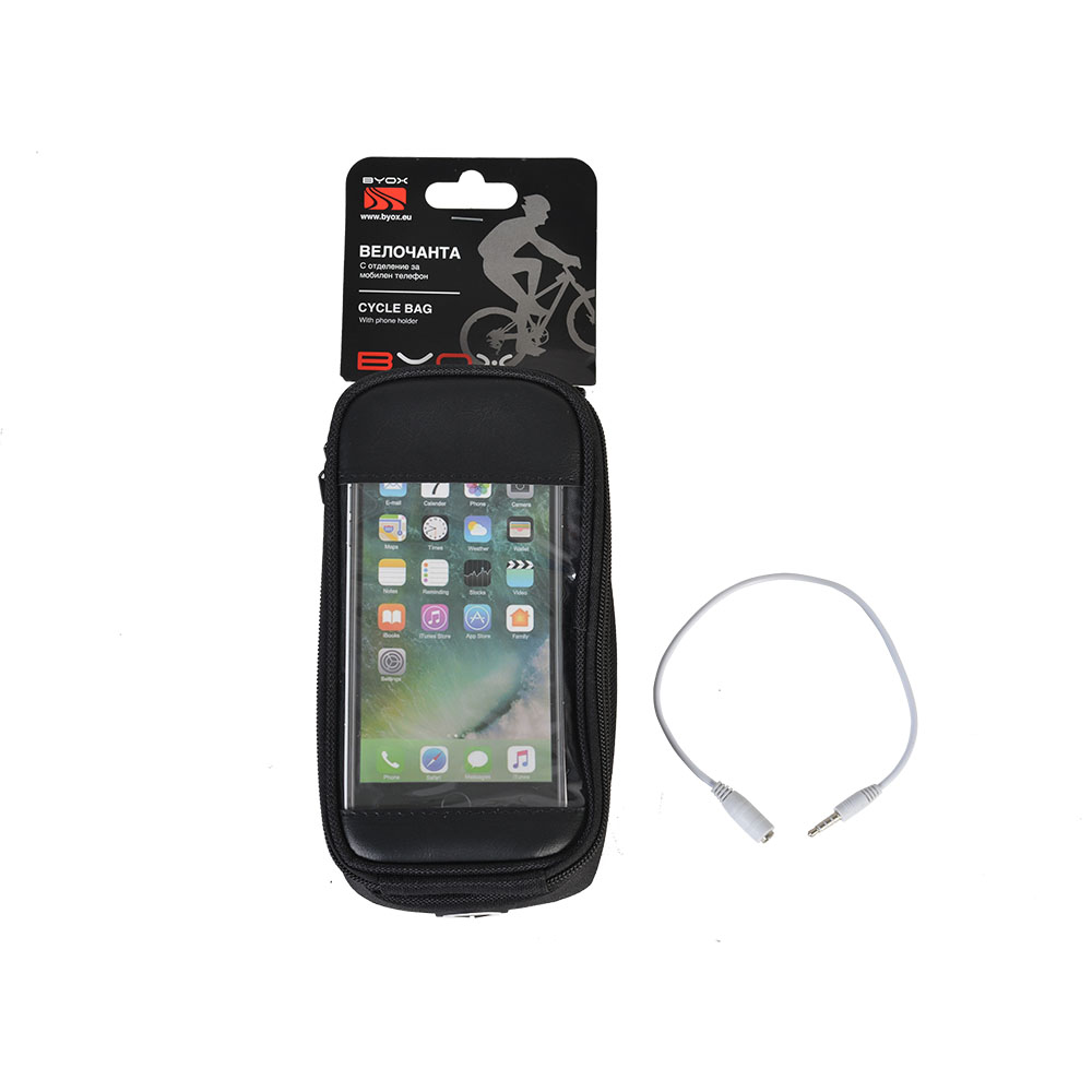 Geantă Bicicletă Byox cu Suport Telefon - imagine 2