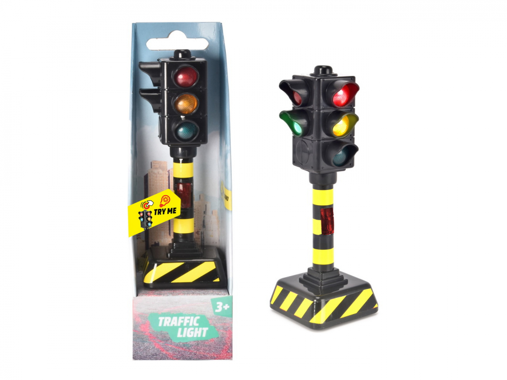 Semafor Trafic Dickie 12 cm cu Lumini și Sunete