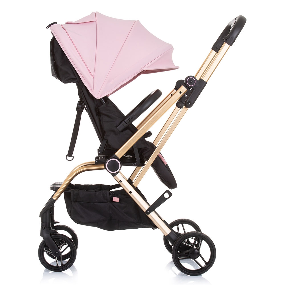 Carucior Chipolino Twister Rose Water, sezut rotativ - imagine 4