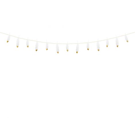 Ghirlanda Lebada Pene Party deco - Decor Elegant