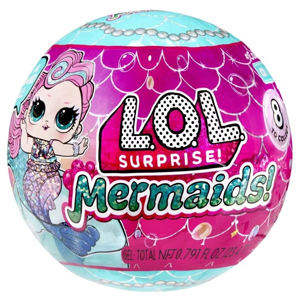 LOL Surprise Mermaids Tots - Papusica Sirena Magica