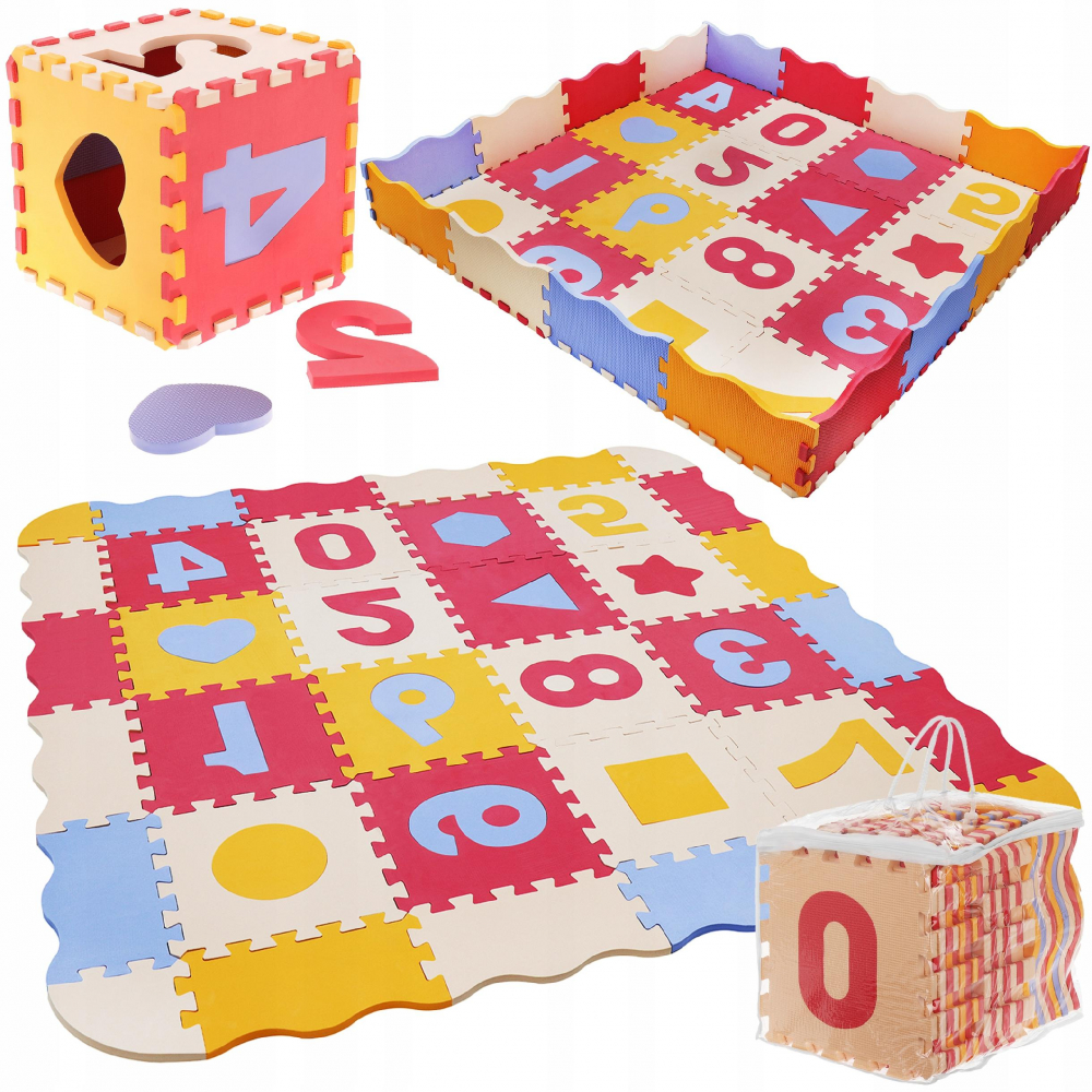 Covor Puzzle Educational Matadi din Spuma EVA