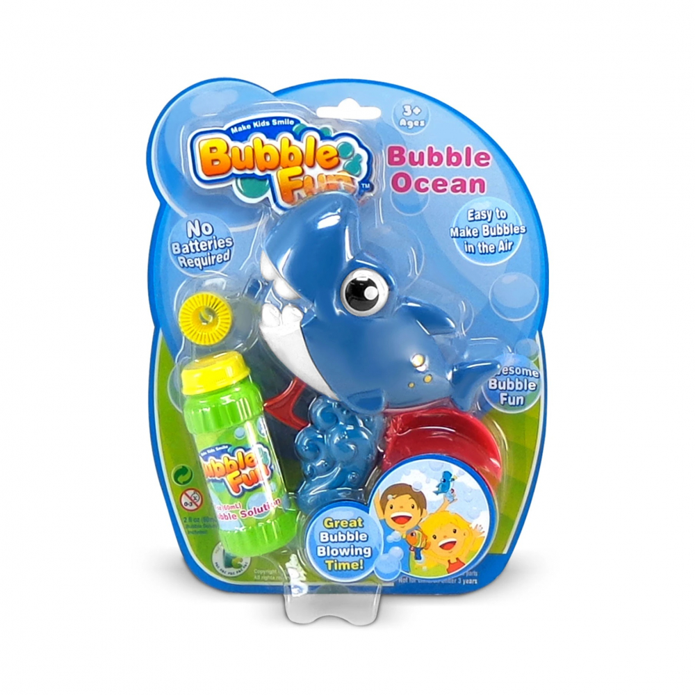Aparat Baloane Spumă Ricokids Rechin Fără Baterii - imagine 2