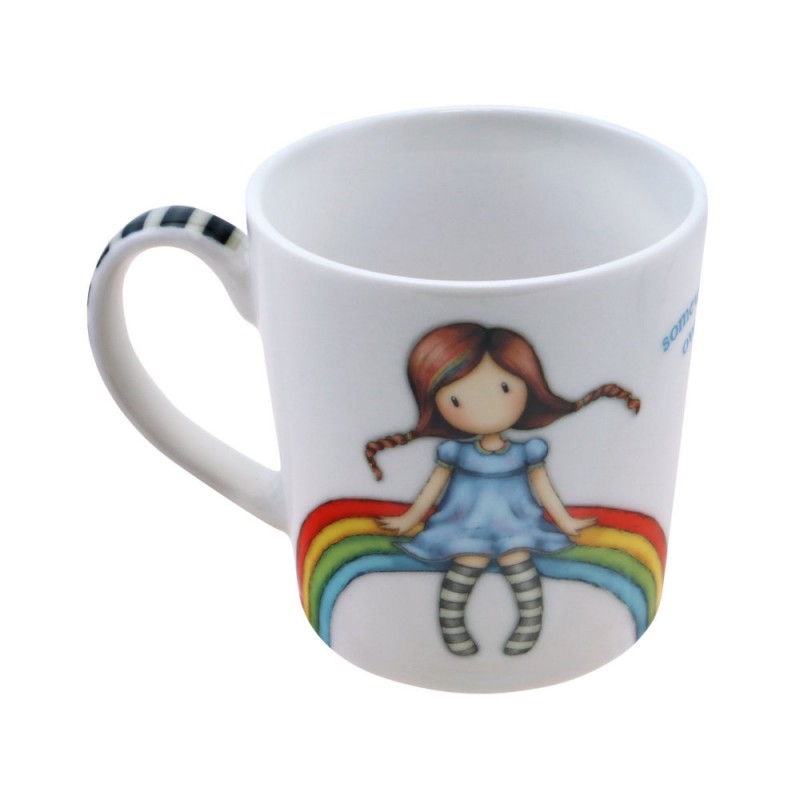 Cană Mică Gorjuss Rainbow Heaven | Design Original - imagine 2
