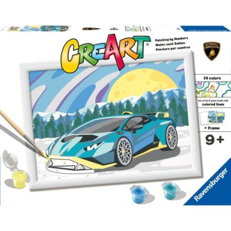 Ravensburger CreArt Pictură Lamborghini Copii