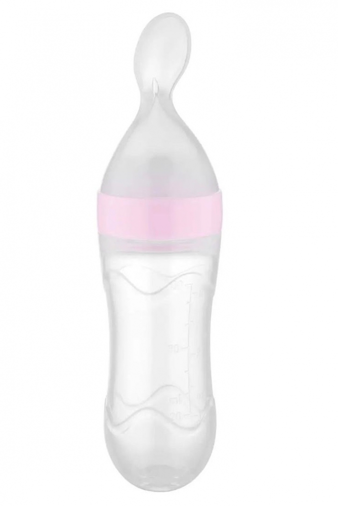 Lingurita cu rezervor BabyJem 90 ml Roz - imagine 2
