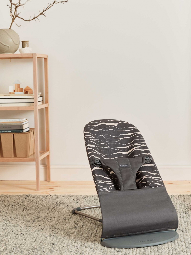 BabyBjorn Balansoar Bliss - Legănat Natural, Bumbac Premium - imagine 4