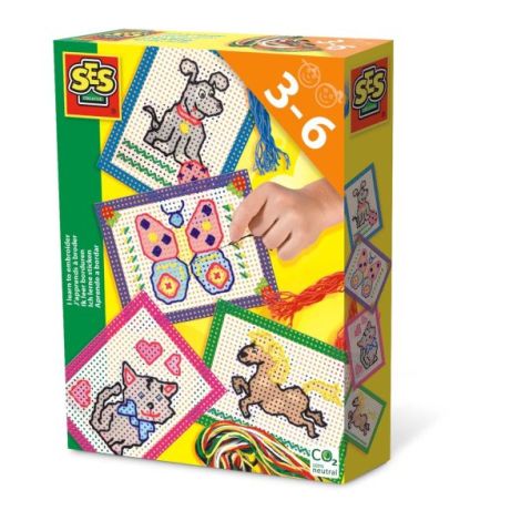 Set Broderie Copii Ses Creative | Prima Ta Broderie