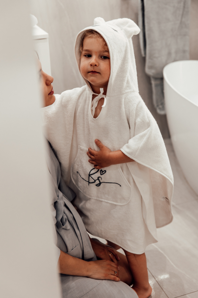 Prosop Bambus BabySteps Poncho Teddy - imagine 6