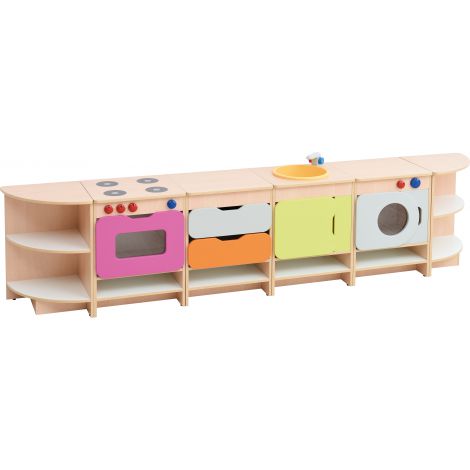 Bucătărie Qaudro Alb | Moje Bambino Modulară - imagine 8