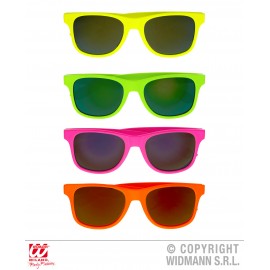 Ochelari Neon Disco Widmann - Petrecere Colorată