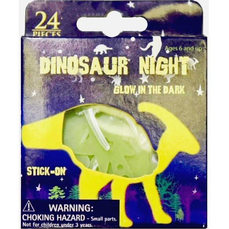 Set Stikere Dinozauri Fosforescenți Bambinice - imagine 2
