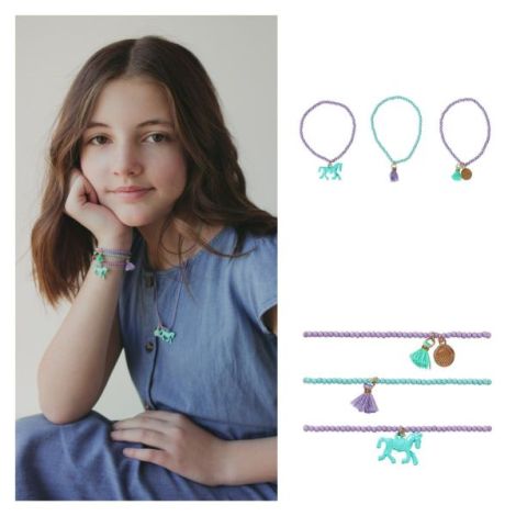 Brățări Ooly Zoey Calut - Set 3 Stratificat - imagine 2