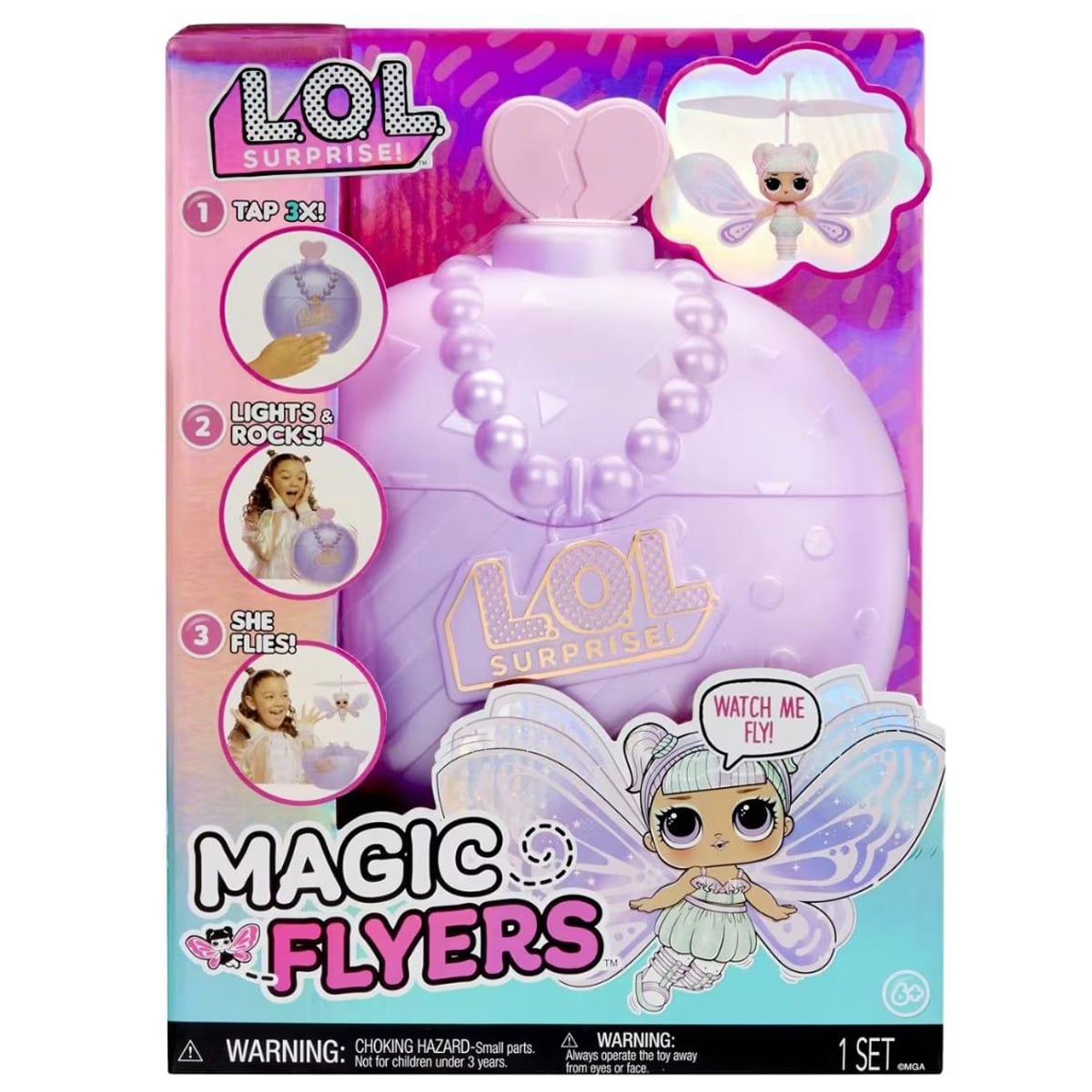 LOL Surprise Magic Flyers Sweetie Fly Papusa Zburatoare