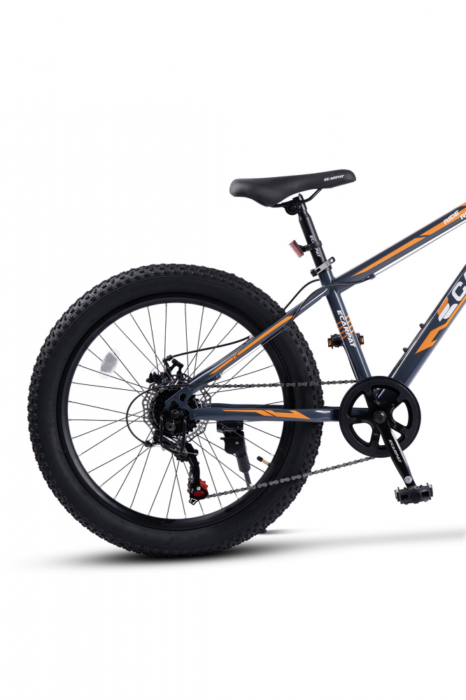 Bicicleta Carpat 24" cu Anvelope Late și Suspensie - imagine 4