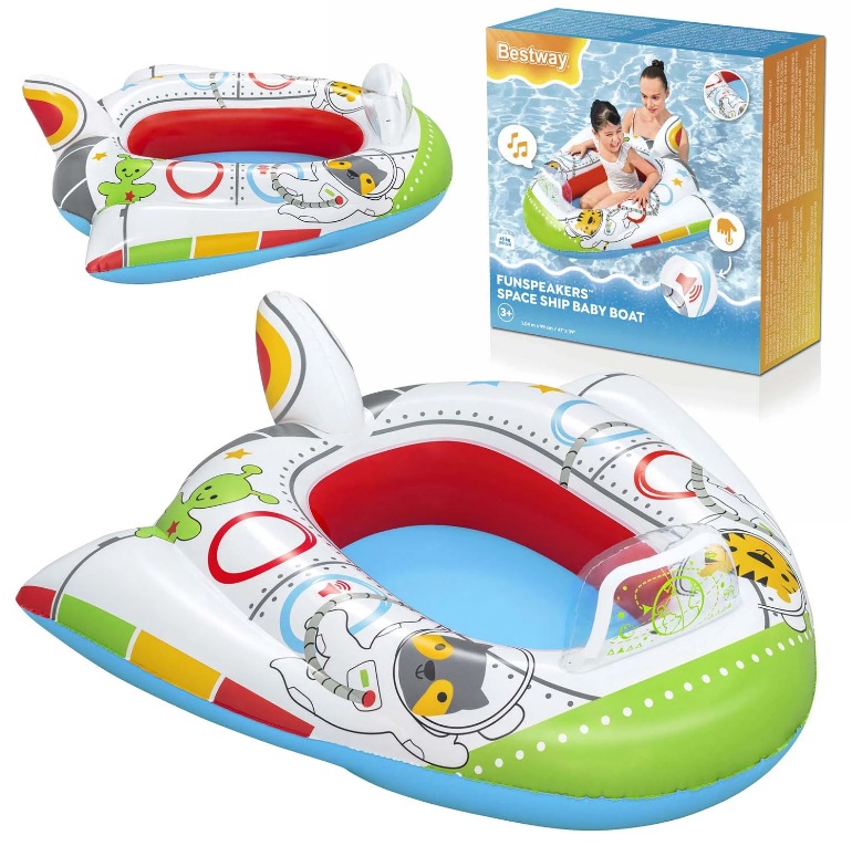 Barca Gonflabila Space Ship Bestway cu Sunete - imagine 2