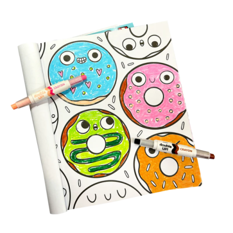 Ooly Creioane Duble 12 Culori | Desen Creativ - imagine 7