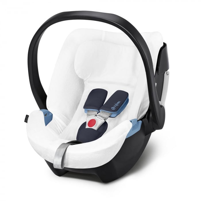 Husă Vară Cybex Aton 5 White | Răcoare și Confort