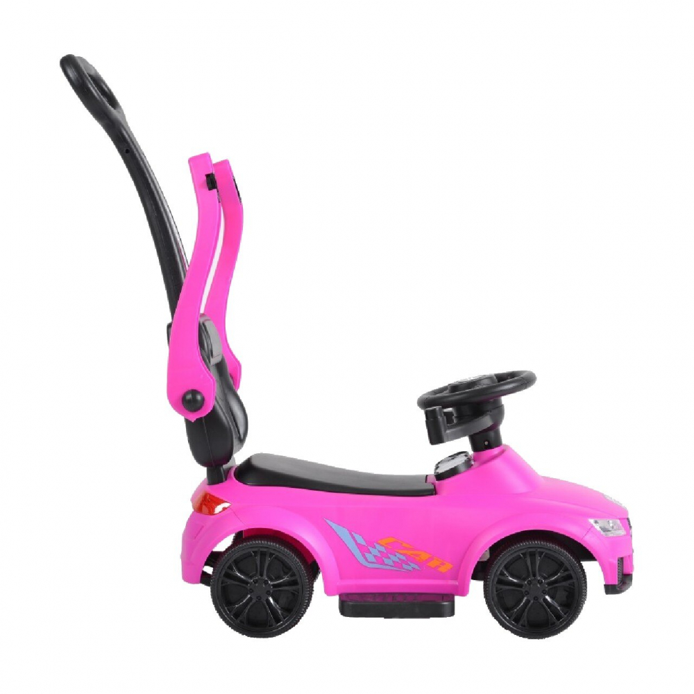 Moni Victory 2in1 Pink Mășinuță Copii cu Mâner - imagine 5