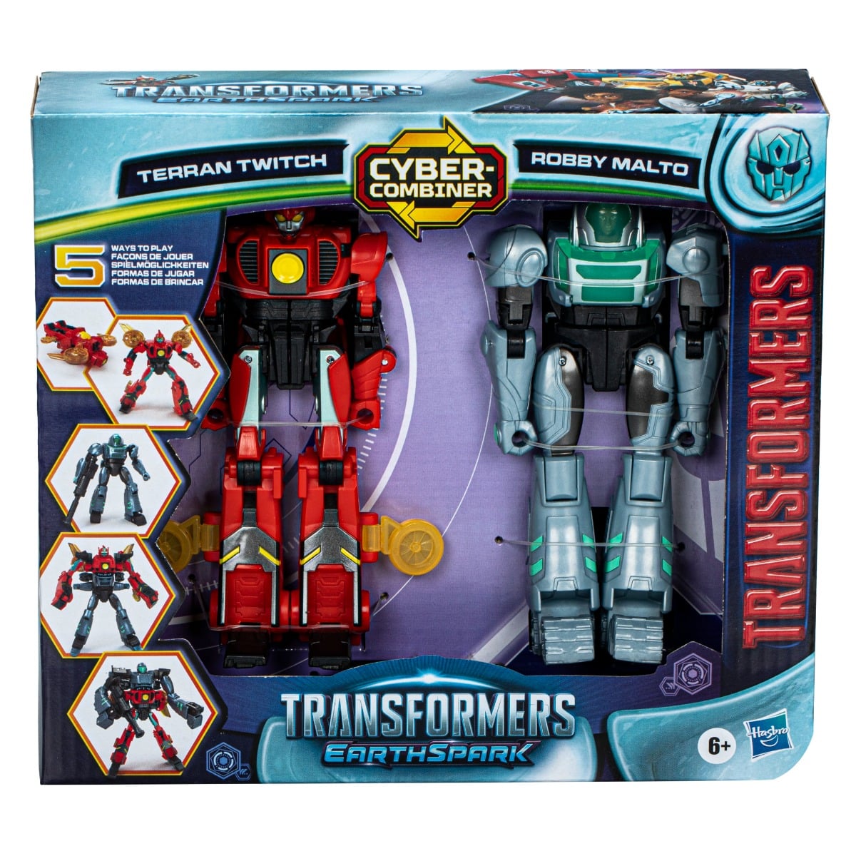 Set Transformers Earthspark Combiner 2 Figurine