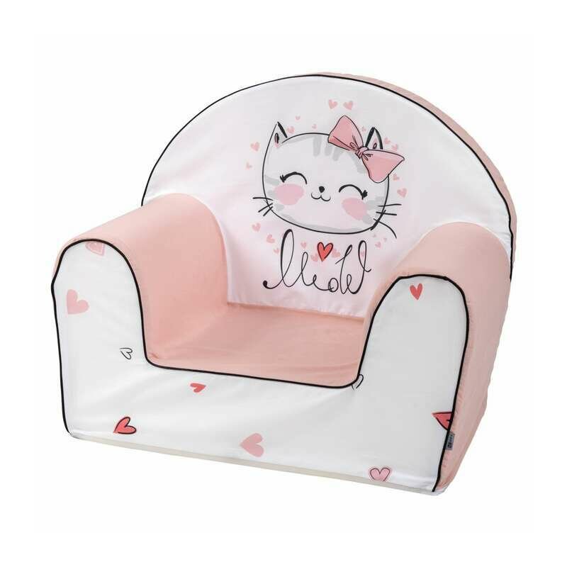 Fotoliu Bubaba Kitty Pink | Confort & Siguranță