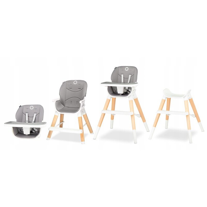 Scaun de masa Mona 4 in 1 Lionelo, Reglabil - imagine 9
