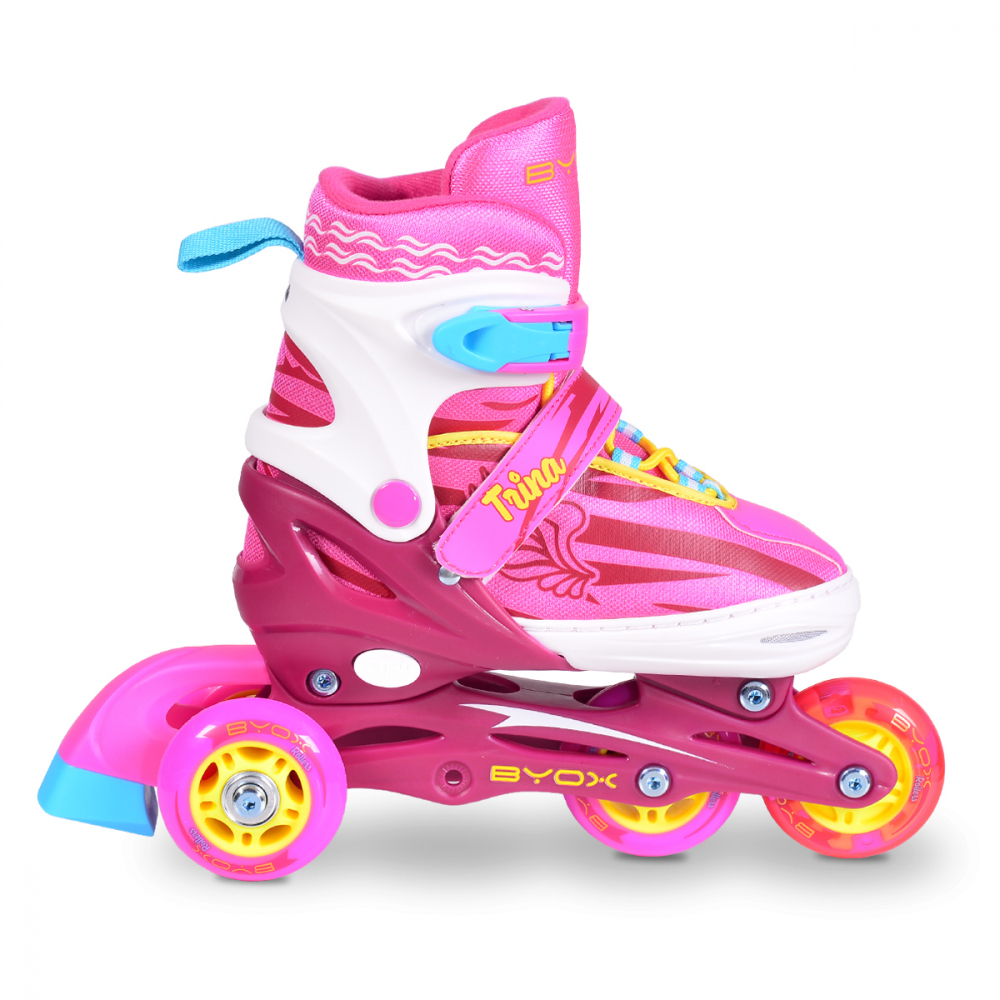 Role Byox Trina M Pink 34-37 Reglabile - imagine 3