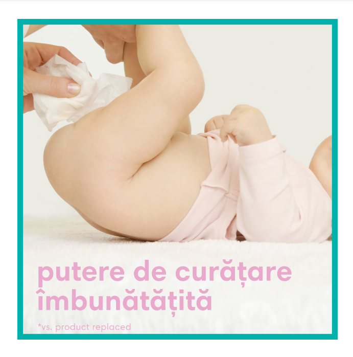 Servetele Pampers Sensitive 312 buc, delicate - imagine 2