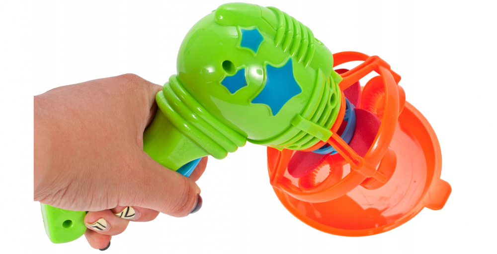 Pistol Baloane Sapun Malplay Green | Jucarii Exterior - imagine 8