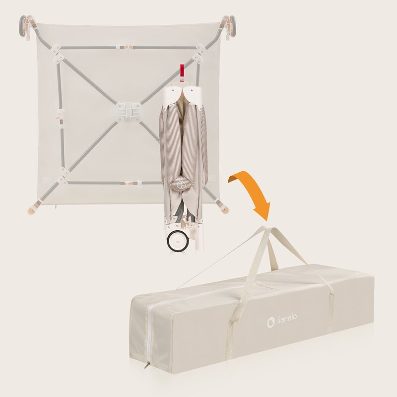 Tarc Joaca Lionelo Bonnie, 100x100 cm, Bej - imagine 11
