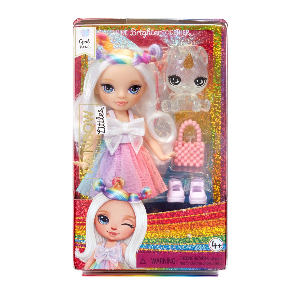 Papusa Rainbow High Littles Opal Raine