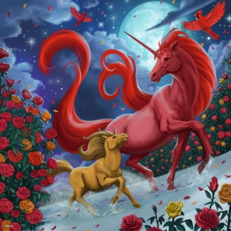 Set 3 Puzzleuri Animale Mitice Ravensburger - imagine 2