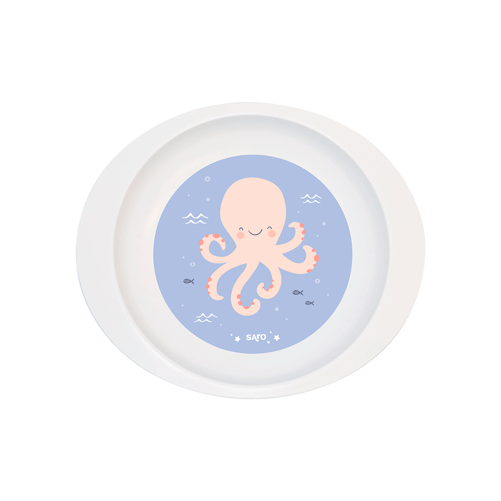 Set 6 piese Ocean Life Blue Saro - Mese distractive - imagine 5