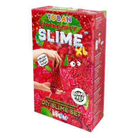 Set DIY Slime Capsuni XL Tuban - Creați Acasă!