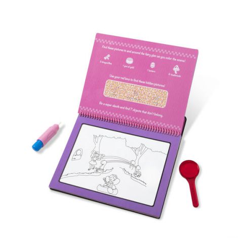 Melissa & Doug Carnet Colorat Apă Magică Povești - imagine 3