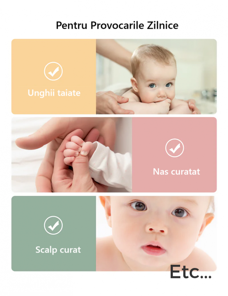 Set Baby 14 piese Momcozy Nor Pufos | Ingrijire completa - imagine 2