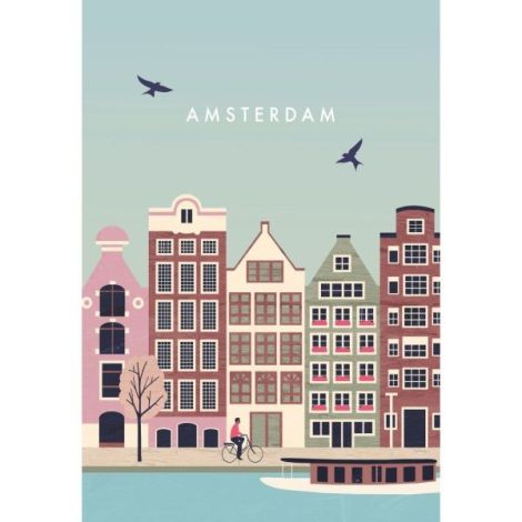 Ravensburger Puzzle Amsterdam, 99 Piese, Moment Plăcut - imagine 3