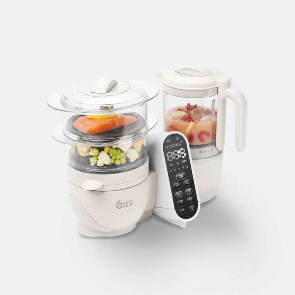 Robot Babymoov Nutribaby+ 5-în-1, Beige