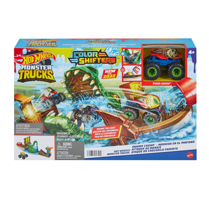 Hot Wheels Color Shifters Atacul Crocodilului