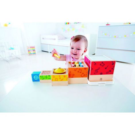 Hape Set Muzical Educativ din Lemn pentru Copii - imagine 4