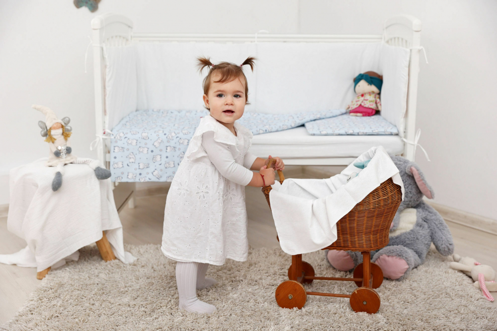 Lenjerie pat Baby Bear KidsDecor bumbac - imagine 3