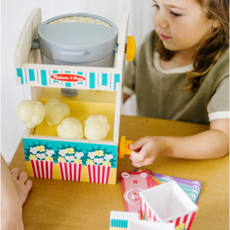 Chiosc Popcorn Melissa & Doug - Jucărie Lemn 3+ - imagine 5