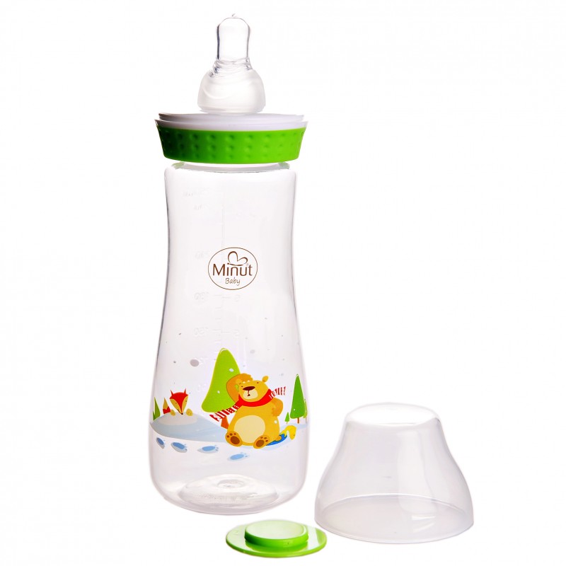 Biberon Minut Baby 250ml Ursul Păcălit de Vulpe - imagine 2