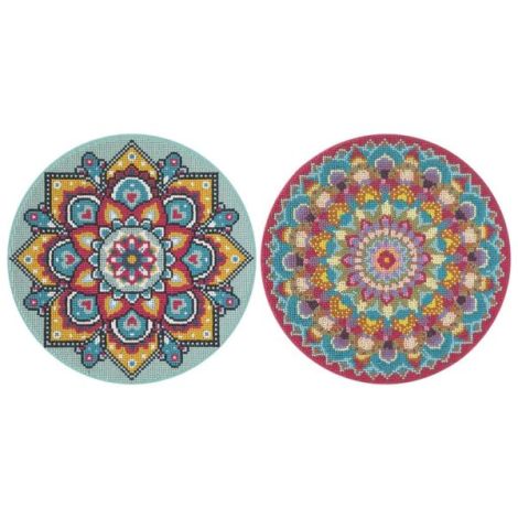 Set Diamond Paint Mandala Grafix - Creativitate & Relaxare - imagine 4