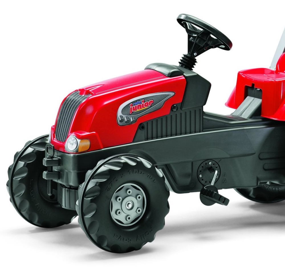 Tractor Rolly Junior cu remorca, 3-8 ani